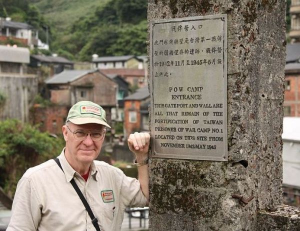 Michael Hurst MBE, your host and guide for the POW camp tours