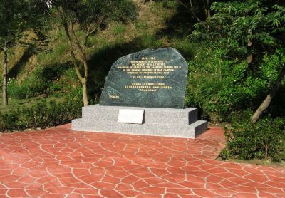 The Taihoku POW Camp # 6 Memorial - located in the Taipei suburb of Dachih